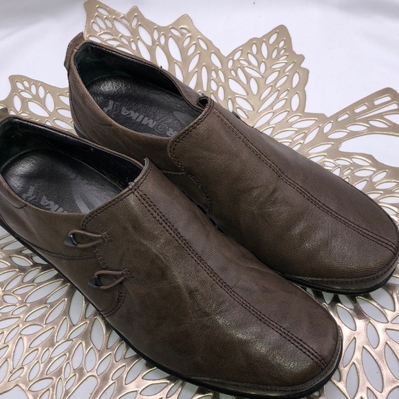 Romika Leather Upper Brown Loop and Eye Decorative Closing Comfort Shoe Size 37 - Picture 1 of 11